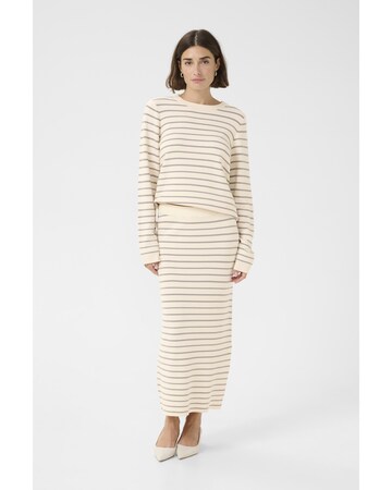 Jupe 'Annemette' CULTURE en beige