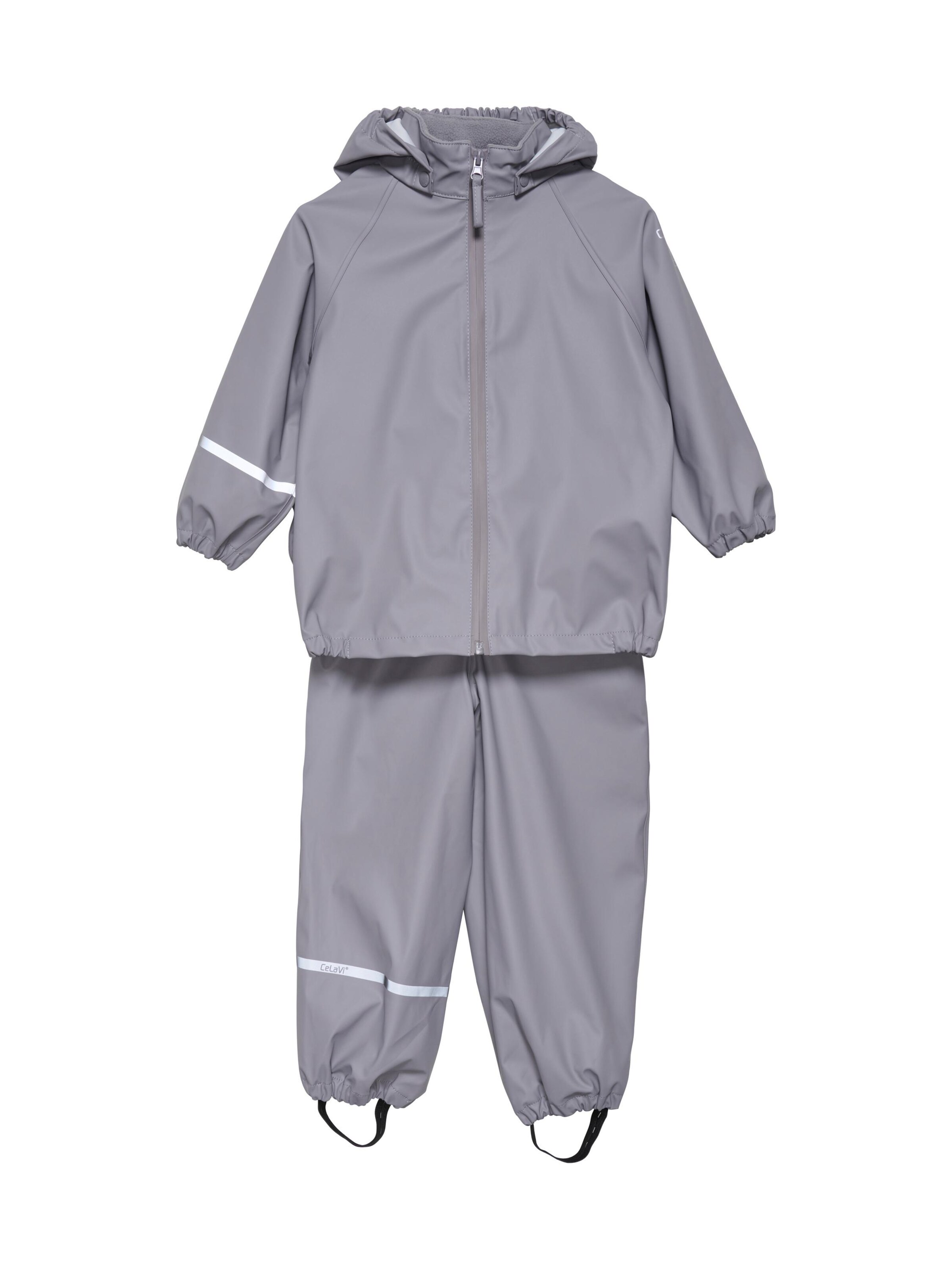 CeLaVi Dungarees in Grey: front