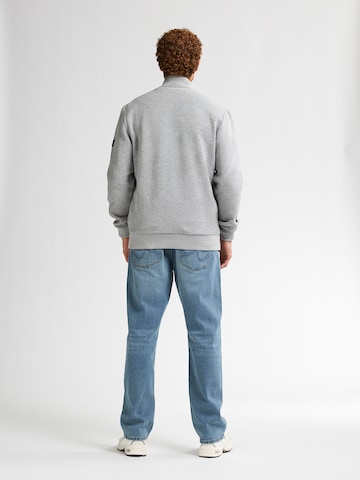 Petrol Industries Zip-Up Hoodie 'Bighorn' in Grey