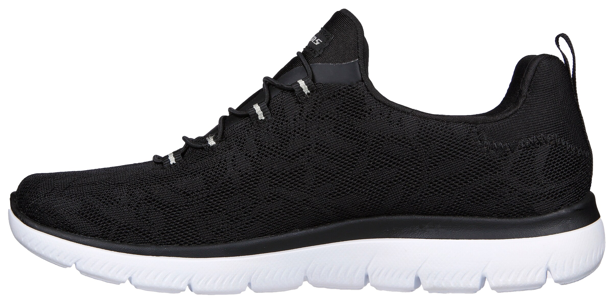 Slip on SKECHERS en noir : devant