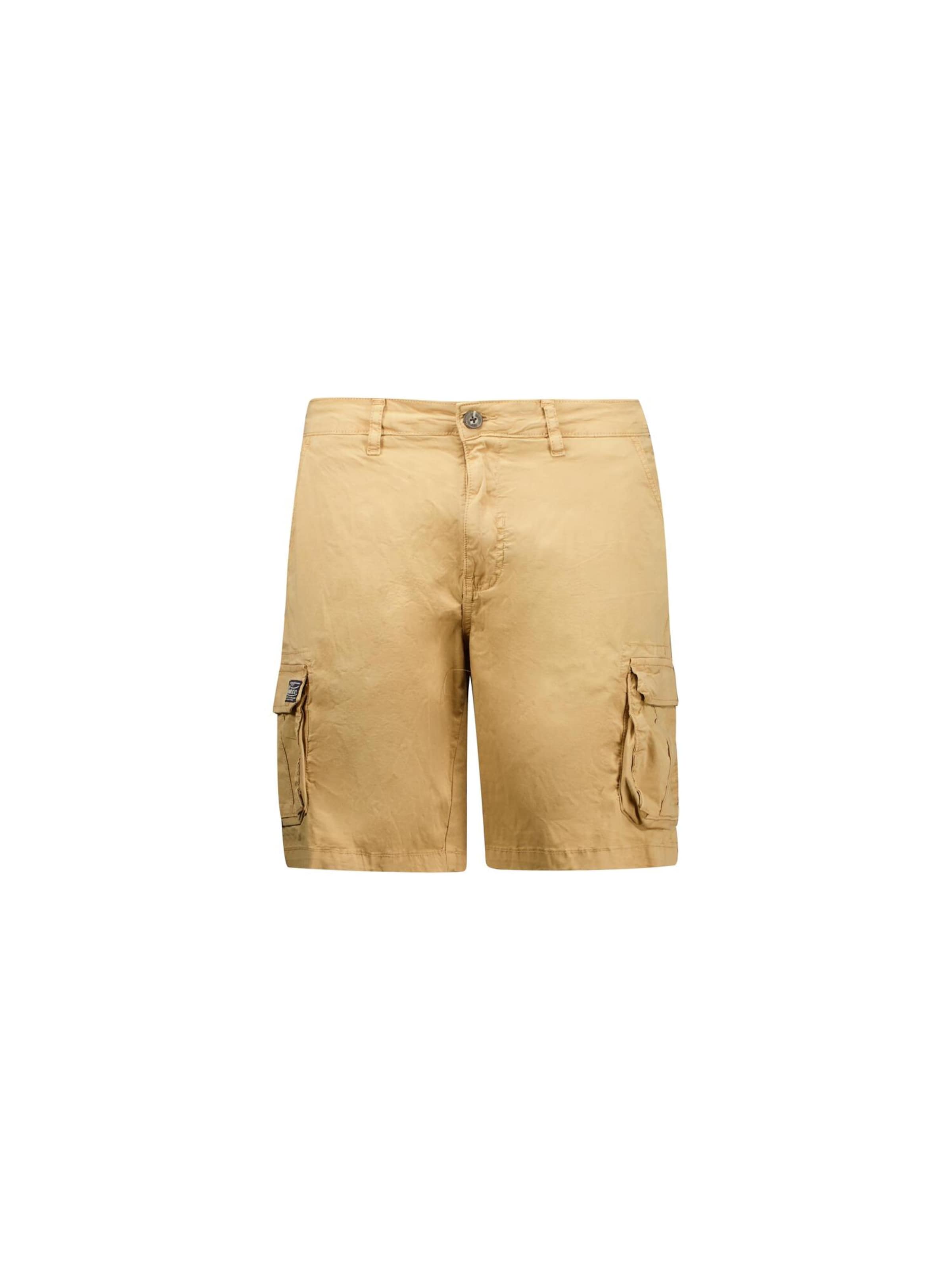 Pantalon cargo 'Slog' Deeluxe en beige : devant