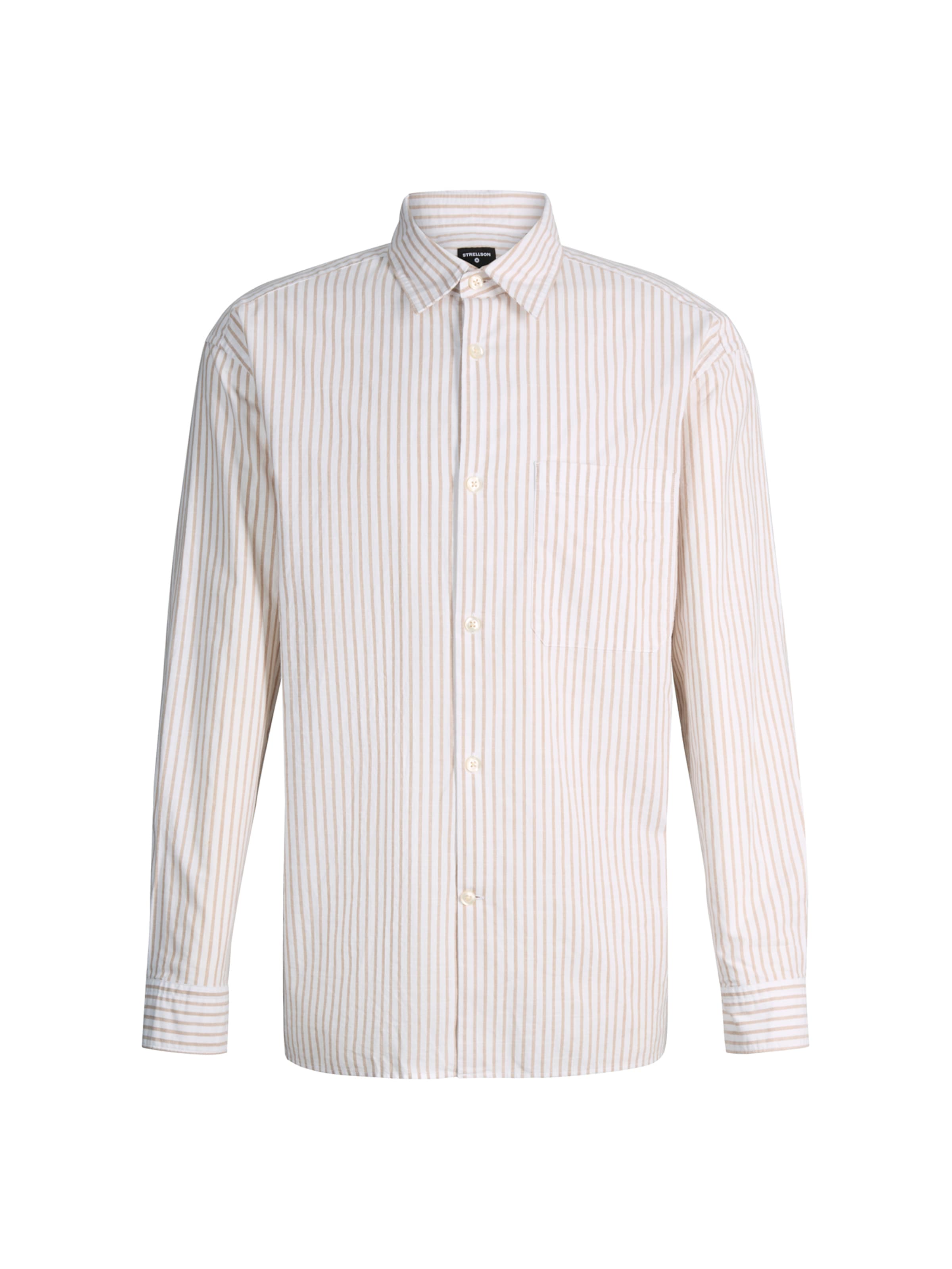 STRELLSON Regular fit Zakelijk overhemd 'Charly' in Wit: voorkant