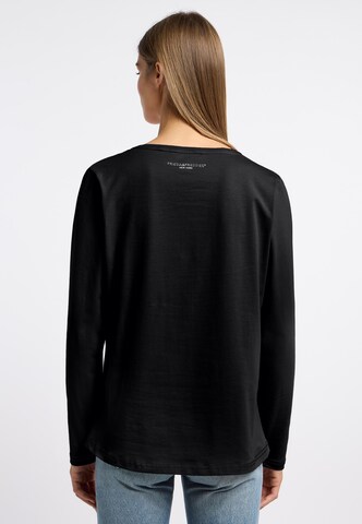 Frieda & Freddies NY Langarmshirt in Schwarz