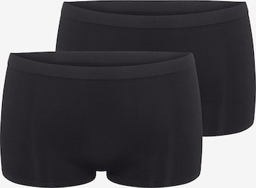 SLOGGI Panty ' Blue GO Sense ' in Schwarz: Vorderseite