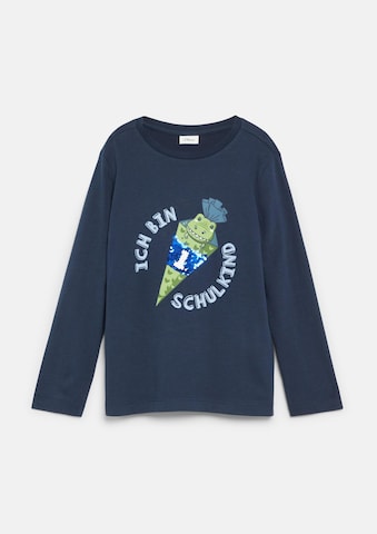 T-Shirt s.Oliver en bleu : devant