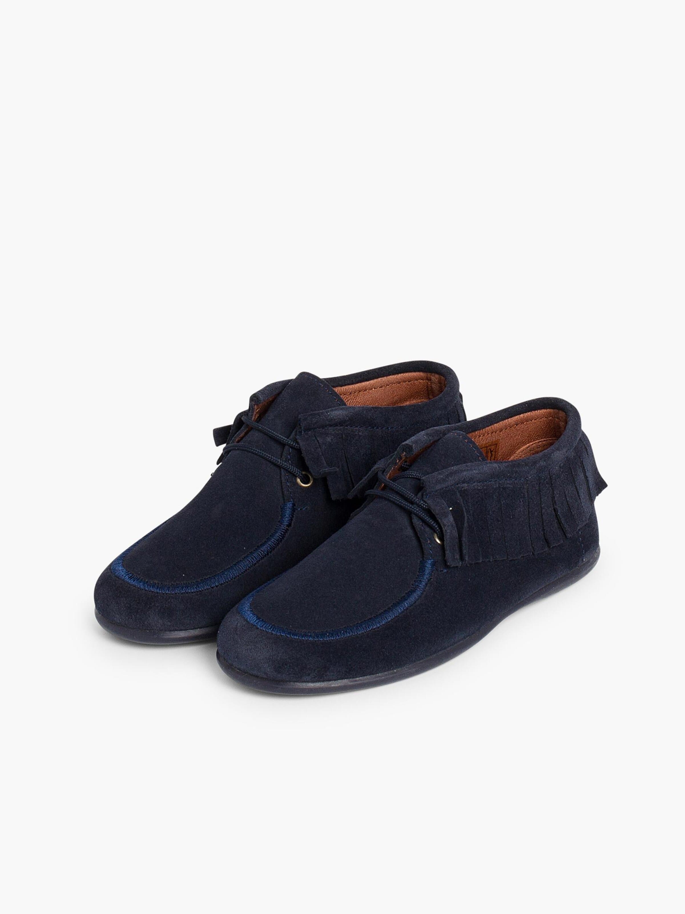 Pisamonas - Bota em azul
