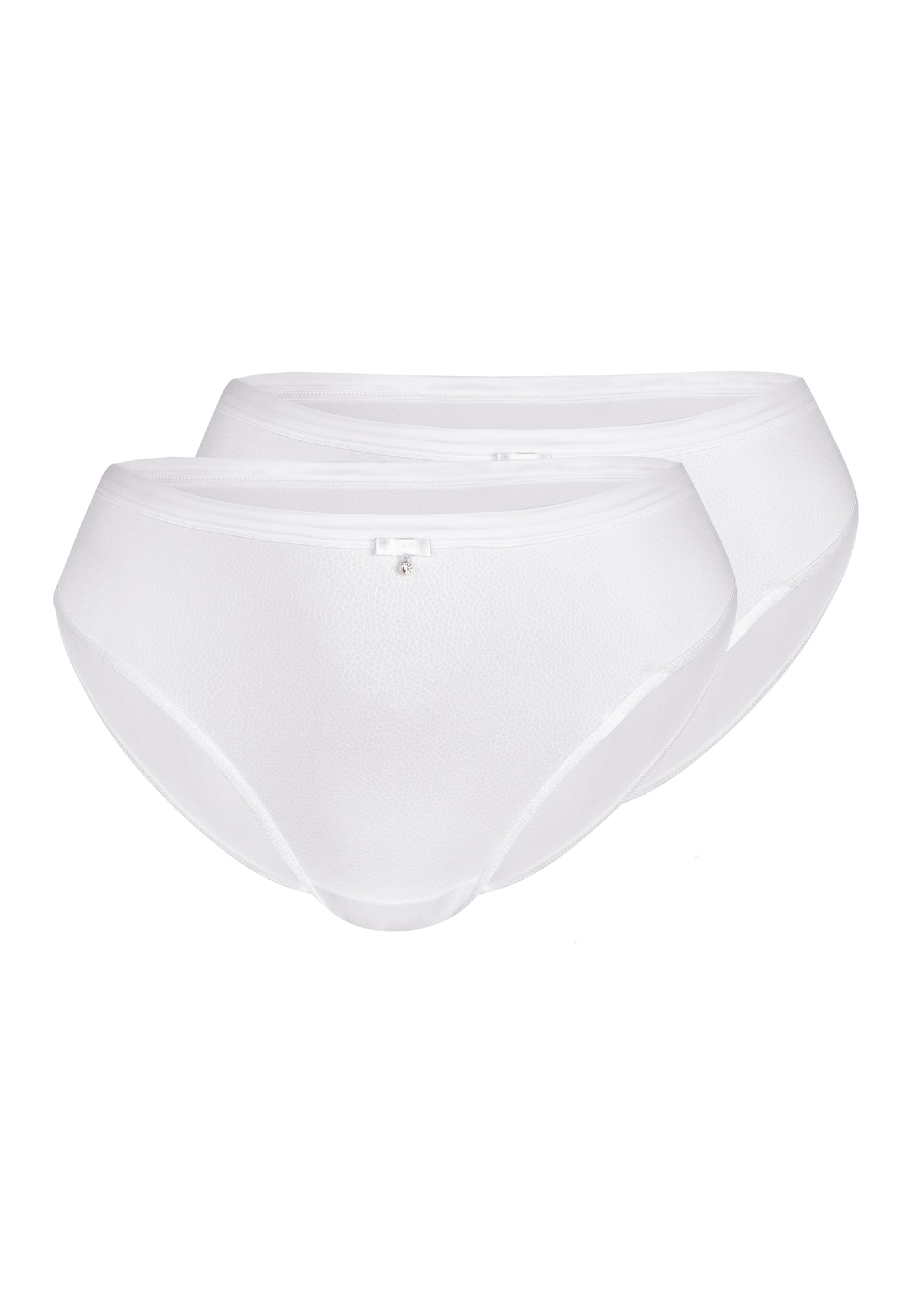 sassa Panty 'SENSUAL PEBBLE' in White: front