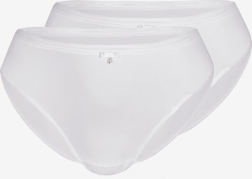 sassa Slip 'SENSUAL PEBBLE' in White: front