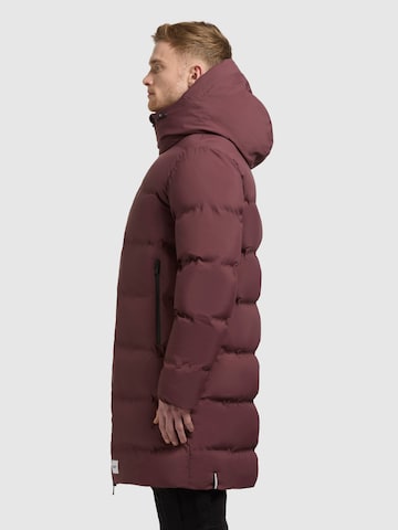 Manteau d’hiver 'CAIUS3' khujo en rouge