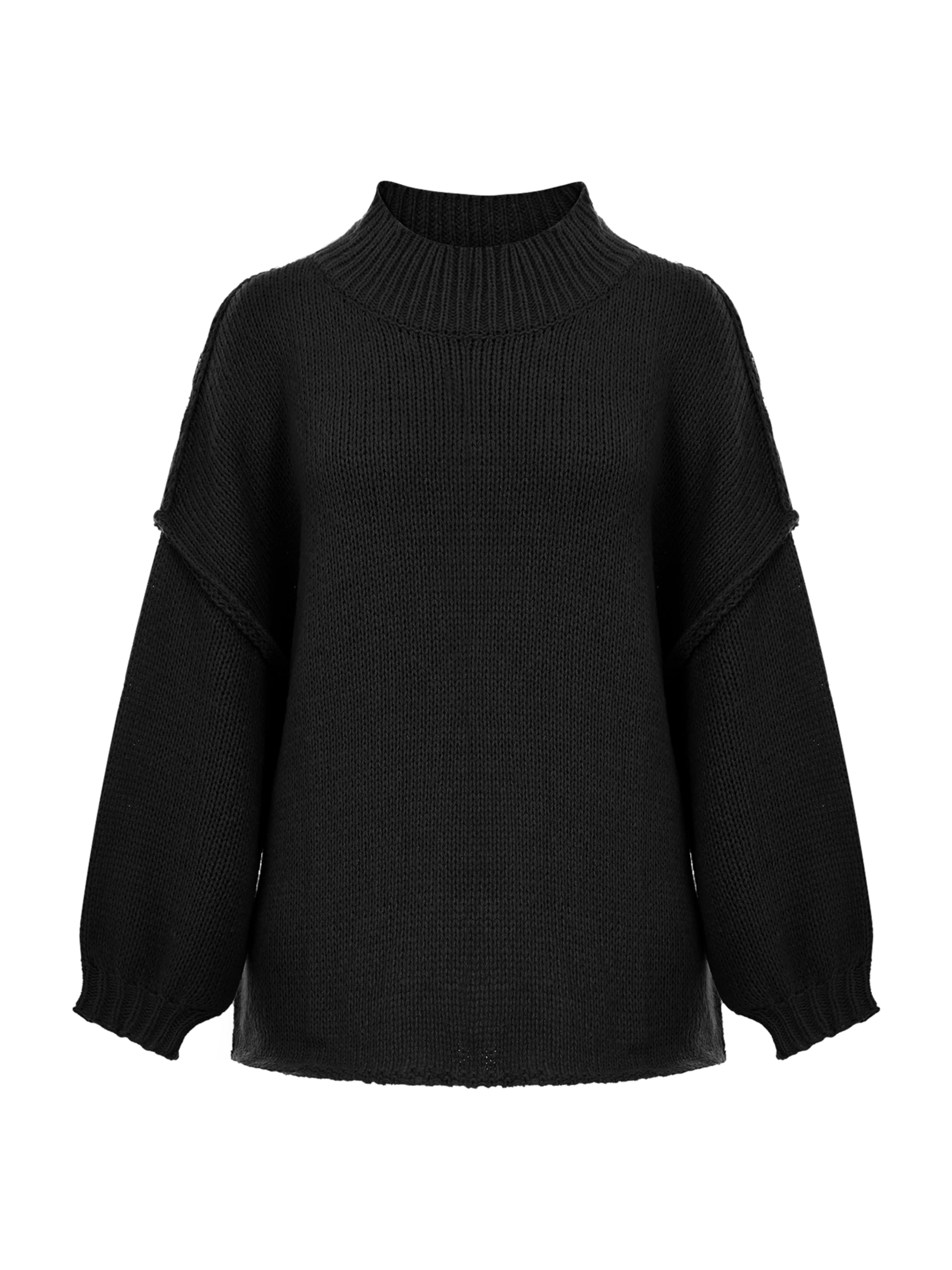 Imily Bela Πουλόβερ σε μαύρο: μπροστά