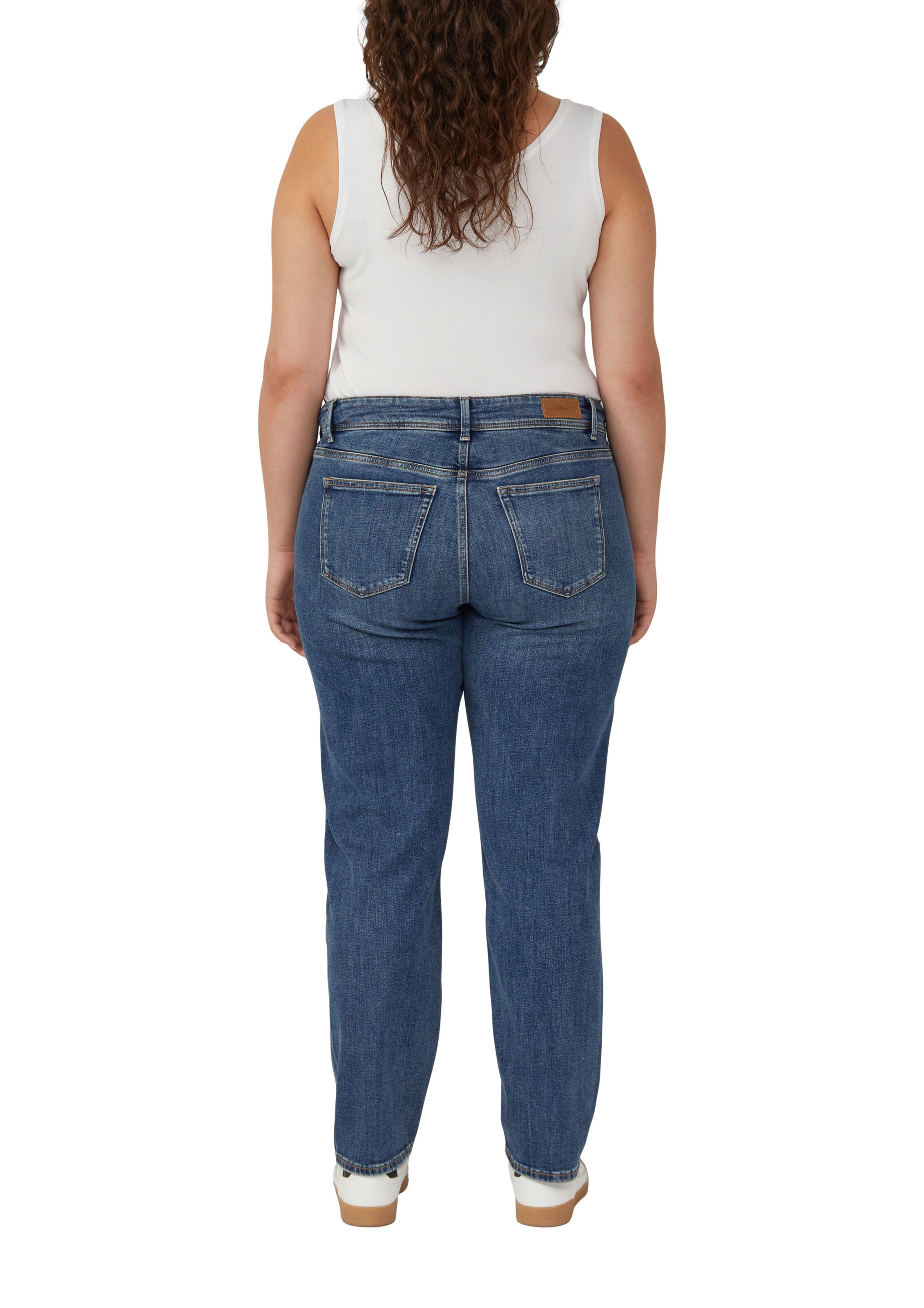 s.Oliver Red Label Plus Top in Wit