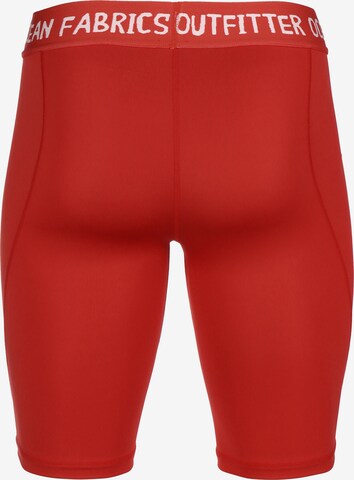 Skinny Sous-vêtements de sport 'Tahi' OUTFITTER en rouge