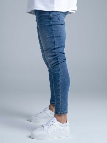 SikSilk Skinny Jeans in Blauw