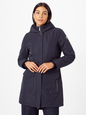 G.I.G.A. DX by killtec Outdoor Coat 'Kutra' in Blue: front