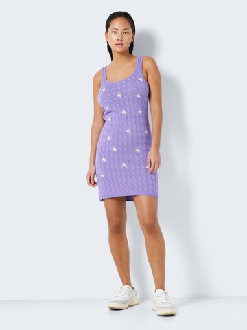 Noisy may Knitted dress in Purple