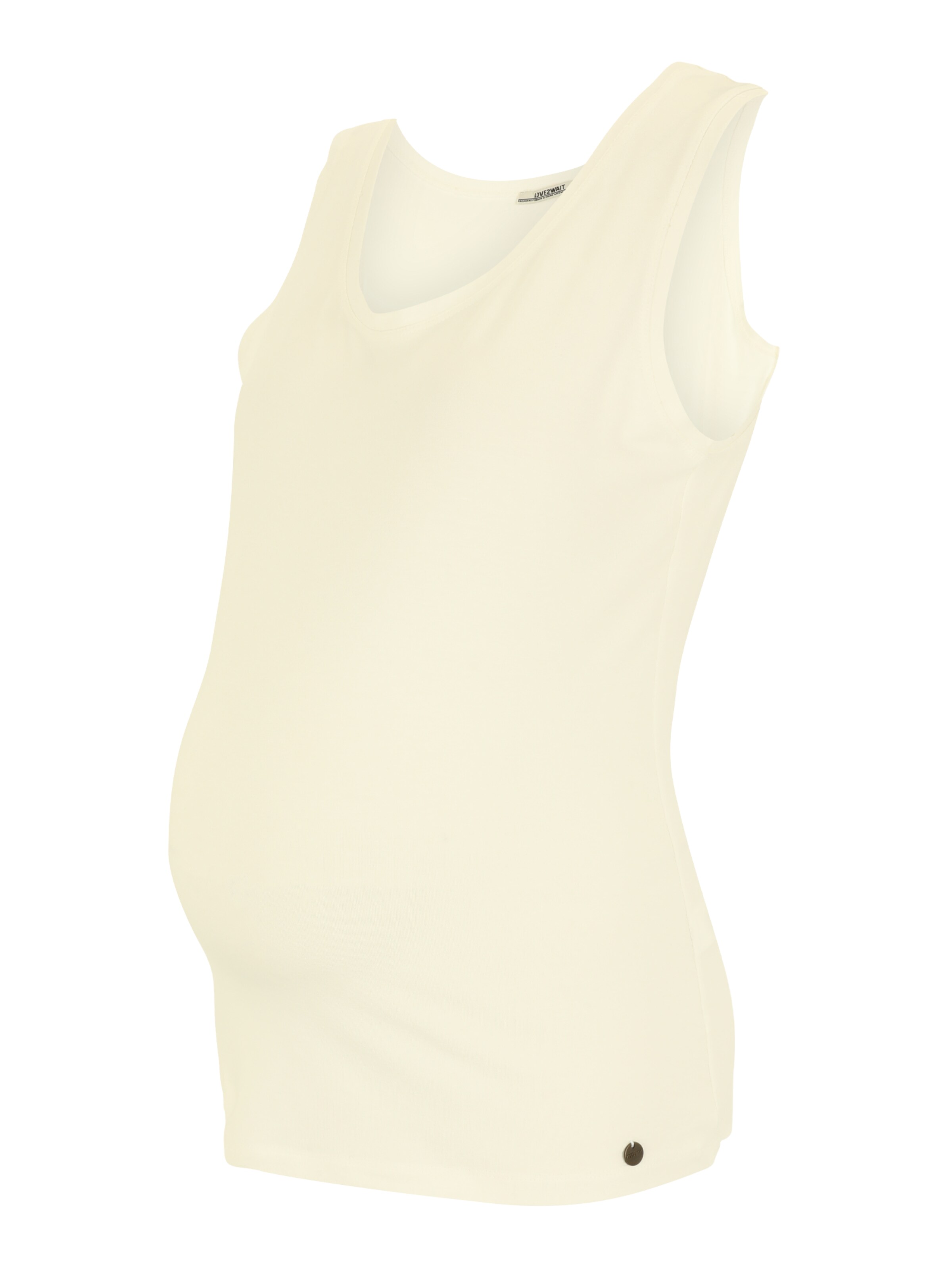 LOVE2WAIT Top in Weiß: Vorderseite