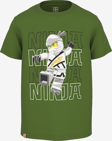 LEGO® kidswear Shirt 'Ninjago' in Green: front