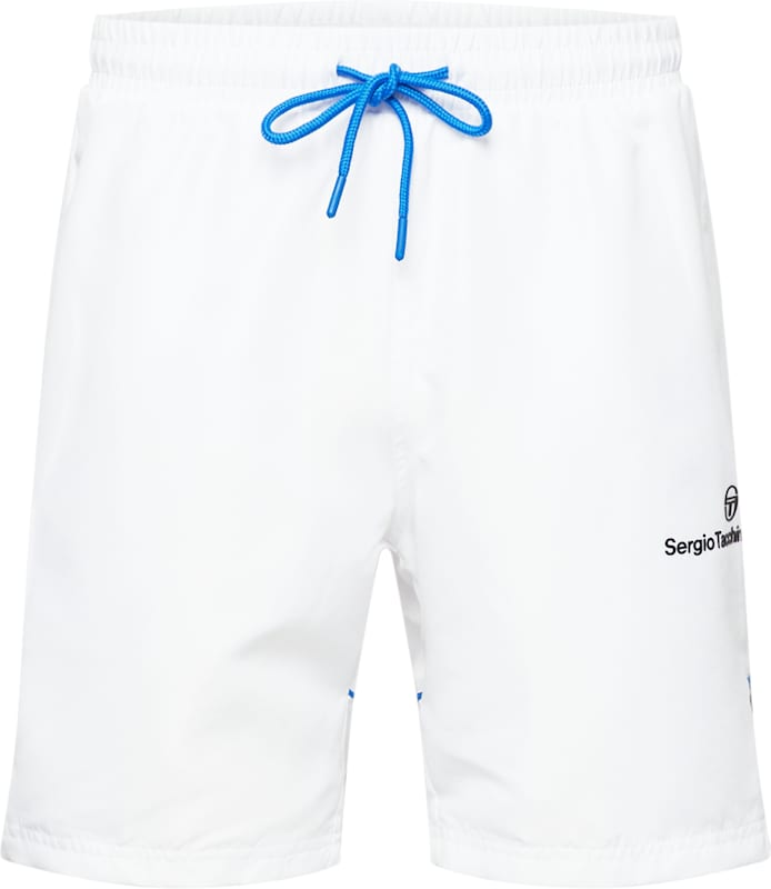 Sergio Tacchini Regular Sportshorts 'LISTA' in Weiß Sergio Tacchini Regular Sportshorts 'LISTA' in Weiß