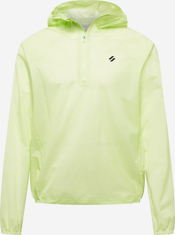 SuperdrySportska jakna - zelena boja: prednji dio
