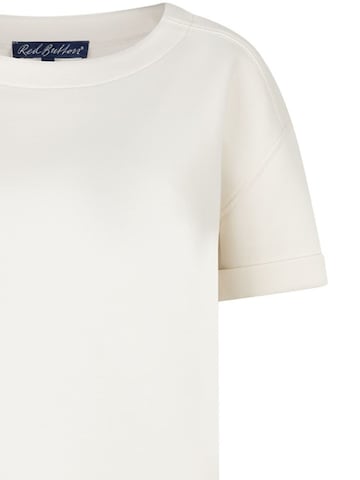 Red Button Shirt 'Red Button Skyler scuba ecru' in Beige