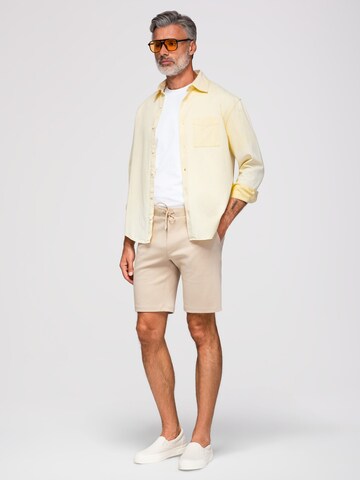 Slimfit Pantaloni sportivi di Ombre in beige