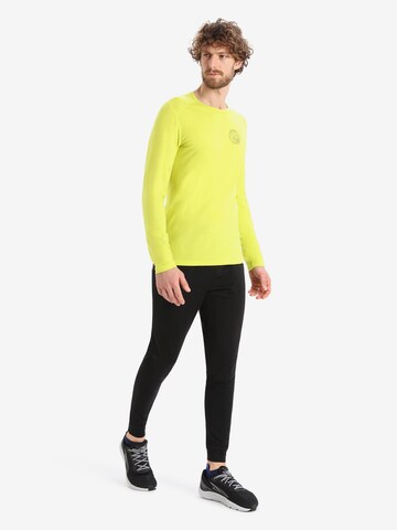 ICEBREAKER Performance Shirt '200 Oasis' in Yellow