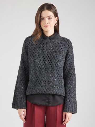 Pulover de la s.Oliver BLACK LABEL pe gri: față