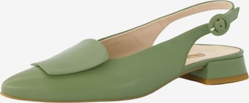 Paul Green Sandalen met riem in Groen: voorkant