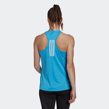 ADIDAS SPORTSWEAR Top sportowy 'Designed To Move 3-Stripes' w kolorze niebieski