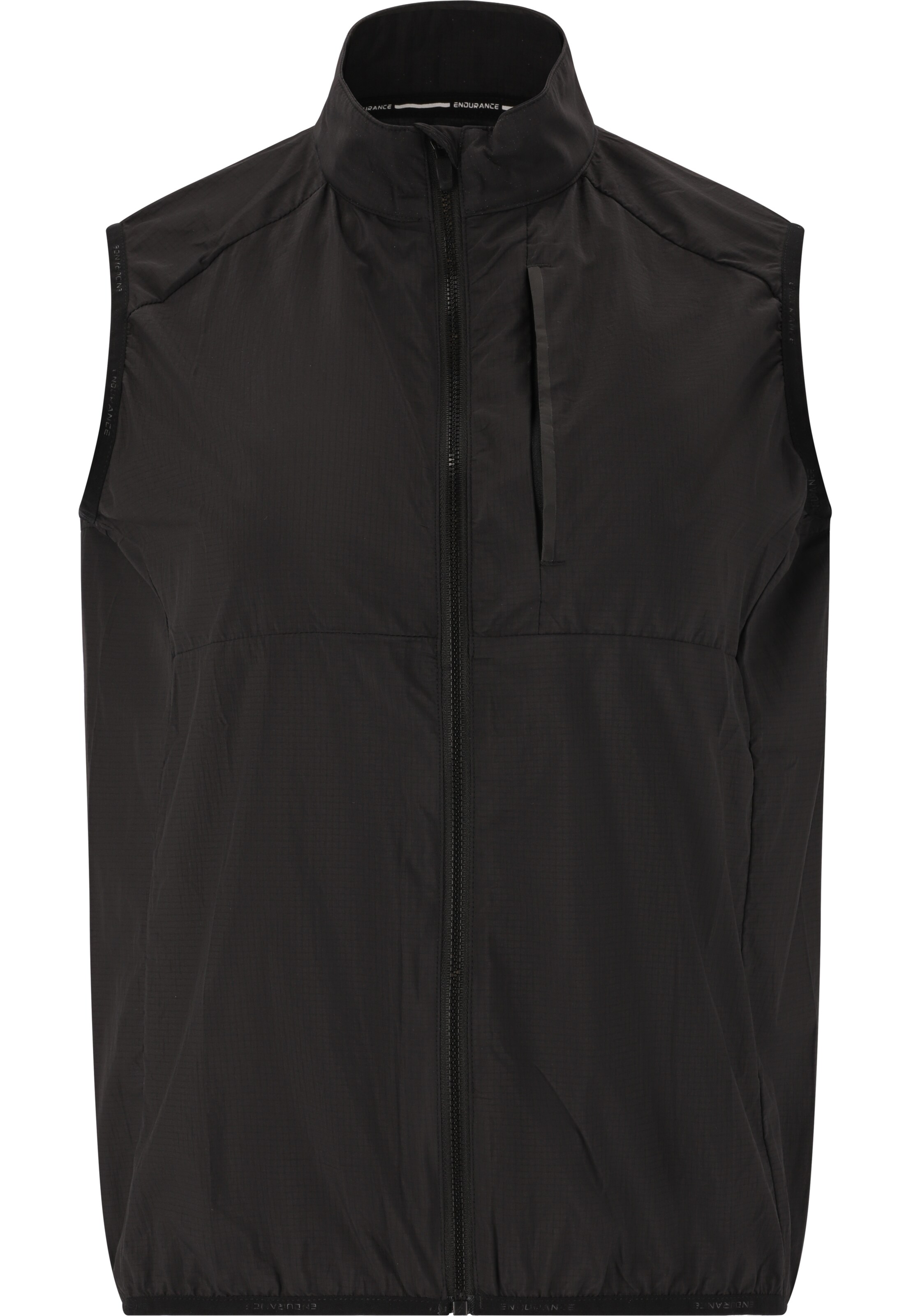 ENDURANCE Sportbodywarmer 'Nimbos' in Zwart: voorkant