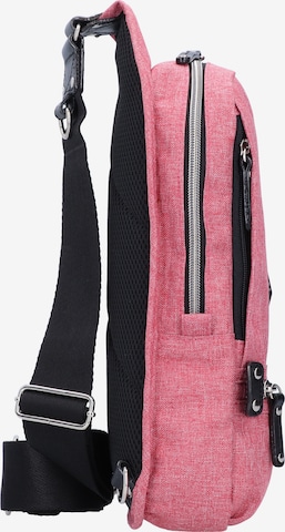 Harvest Label Crossbody Bag 'Takao ' in Pink