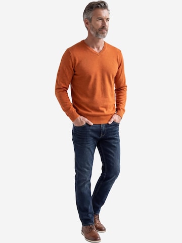 redmond Sweater 'Basic' in Orange