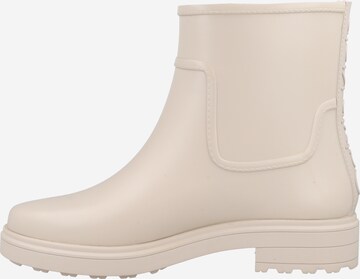 Calvin Klein Rubber Boots in Beige