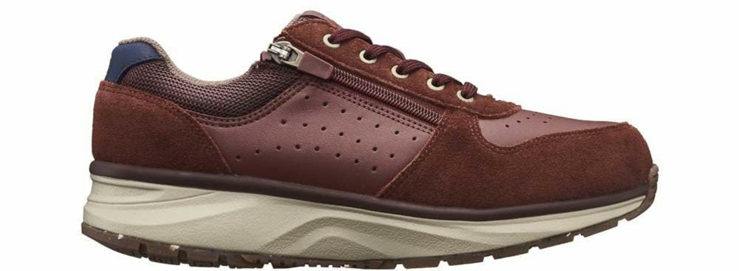 Joya Sneaker in Braun: Vorderseite