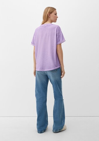 purpurinė QS Marškinėliai