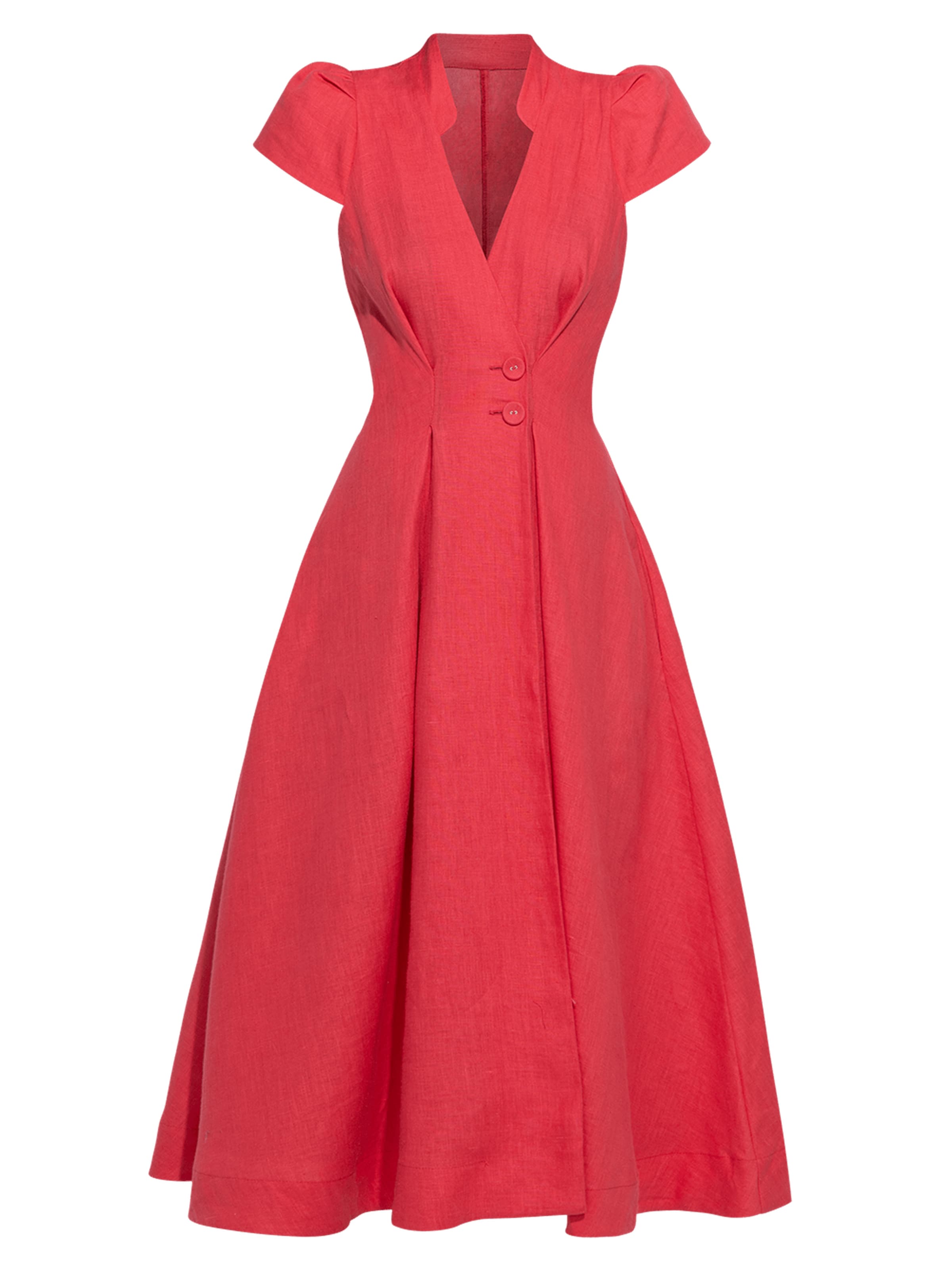 JIORO Dress 'ESSENTIALS' in Pink: front