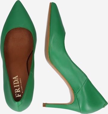 zaļš FRIDA by SCHOTT & BRINCK Augstpapēžu kurpes 'Adele'