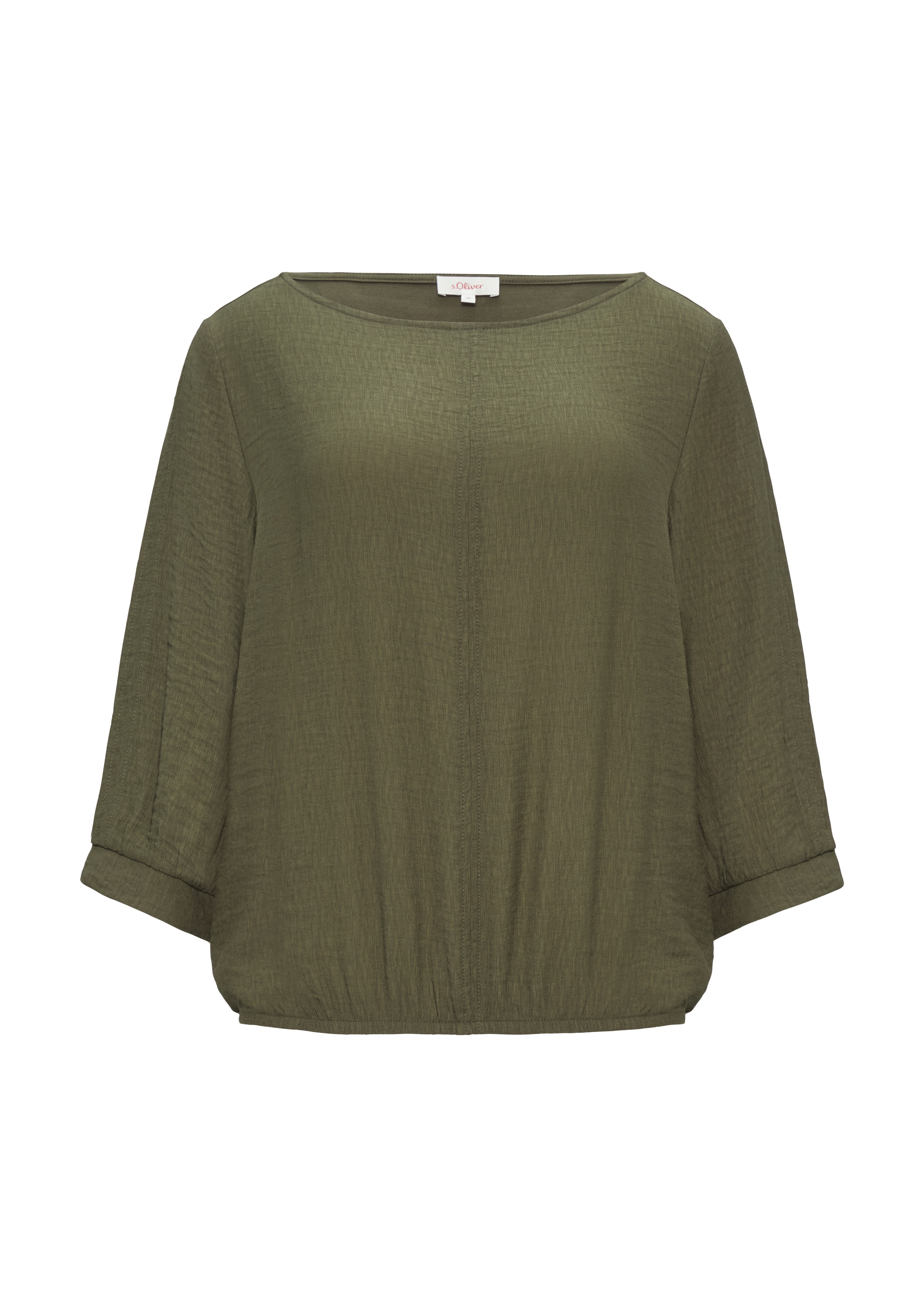 s.Oliver Shirt in Groen: voorkant
