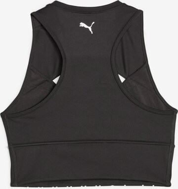 PUMA Bustier Biustonosz sportowy w kolorze czarny