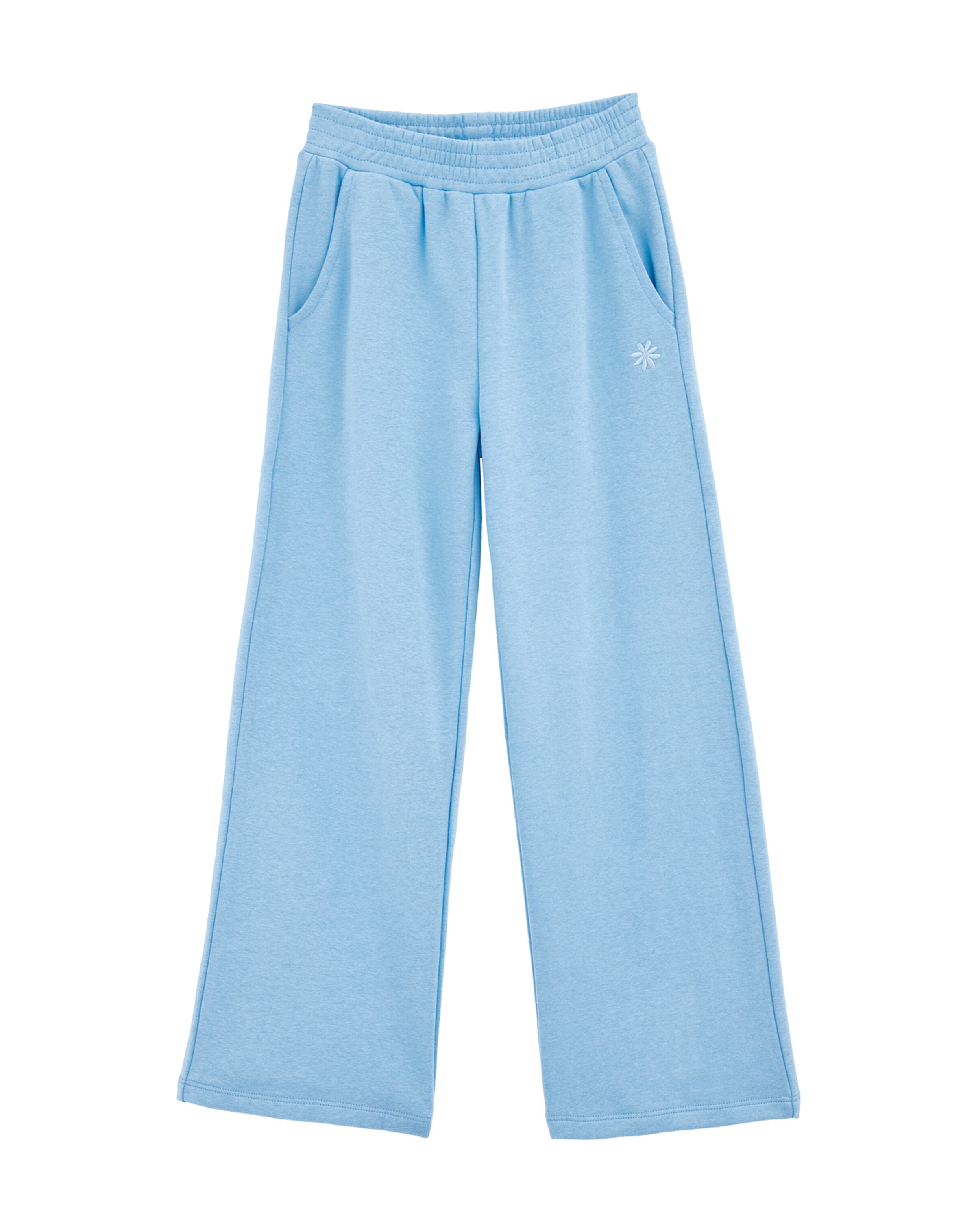 WE Fashion Regular Trousers in Blue: front