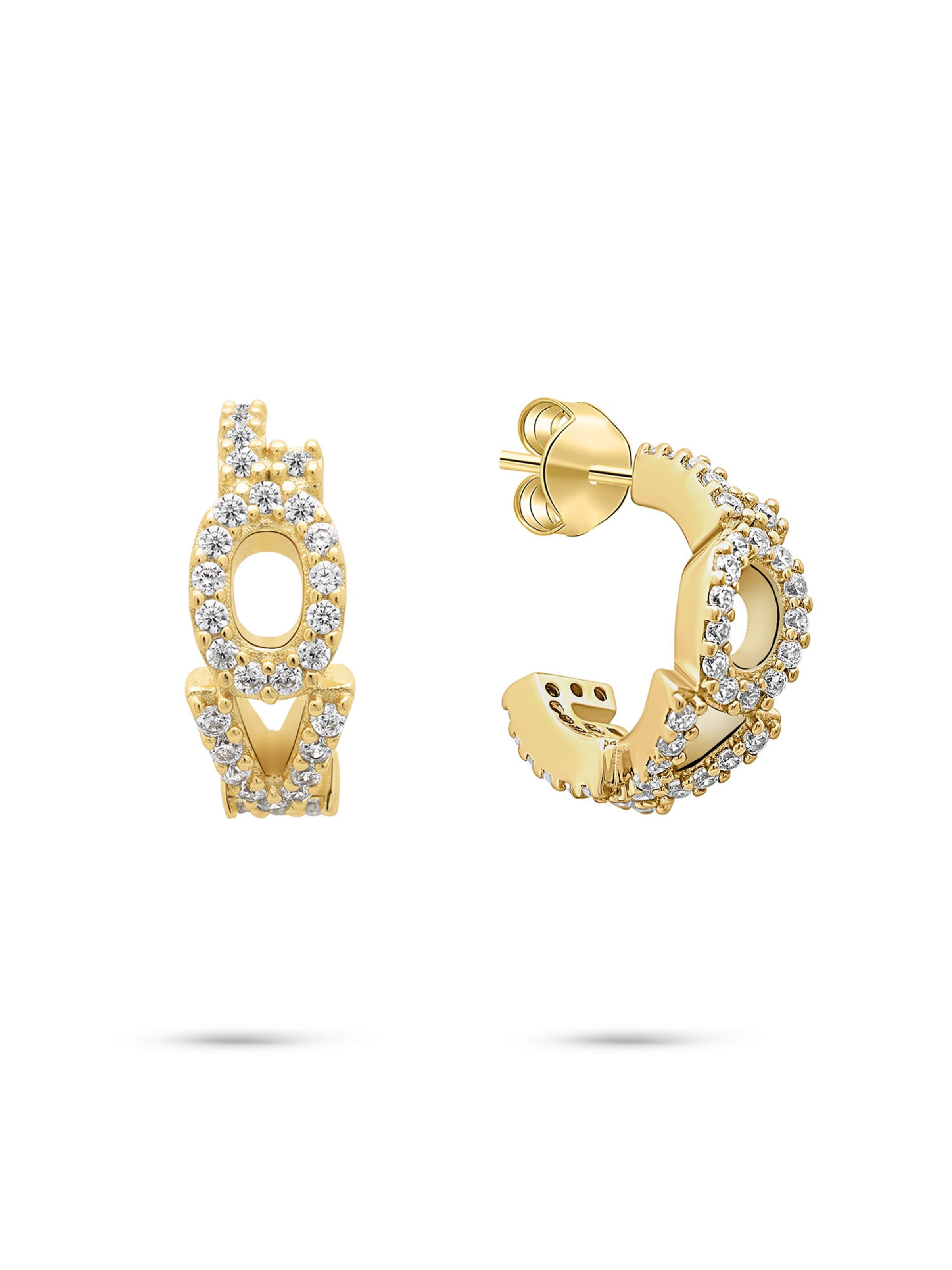 Tamaris Oorbellen in Goud: voorkant