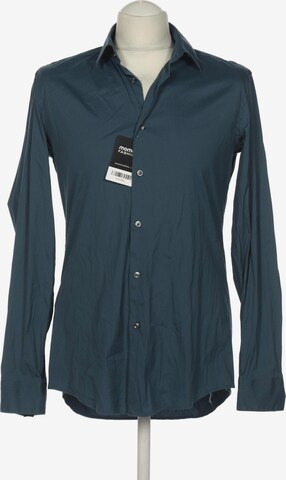 BOSS Button Up Shirt in M in Green: front