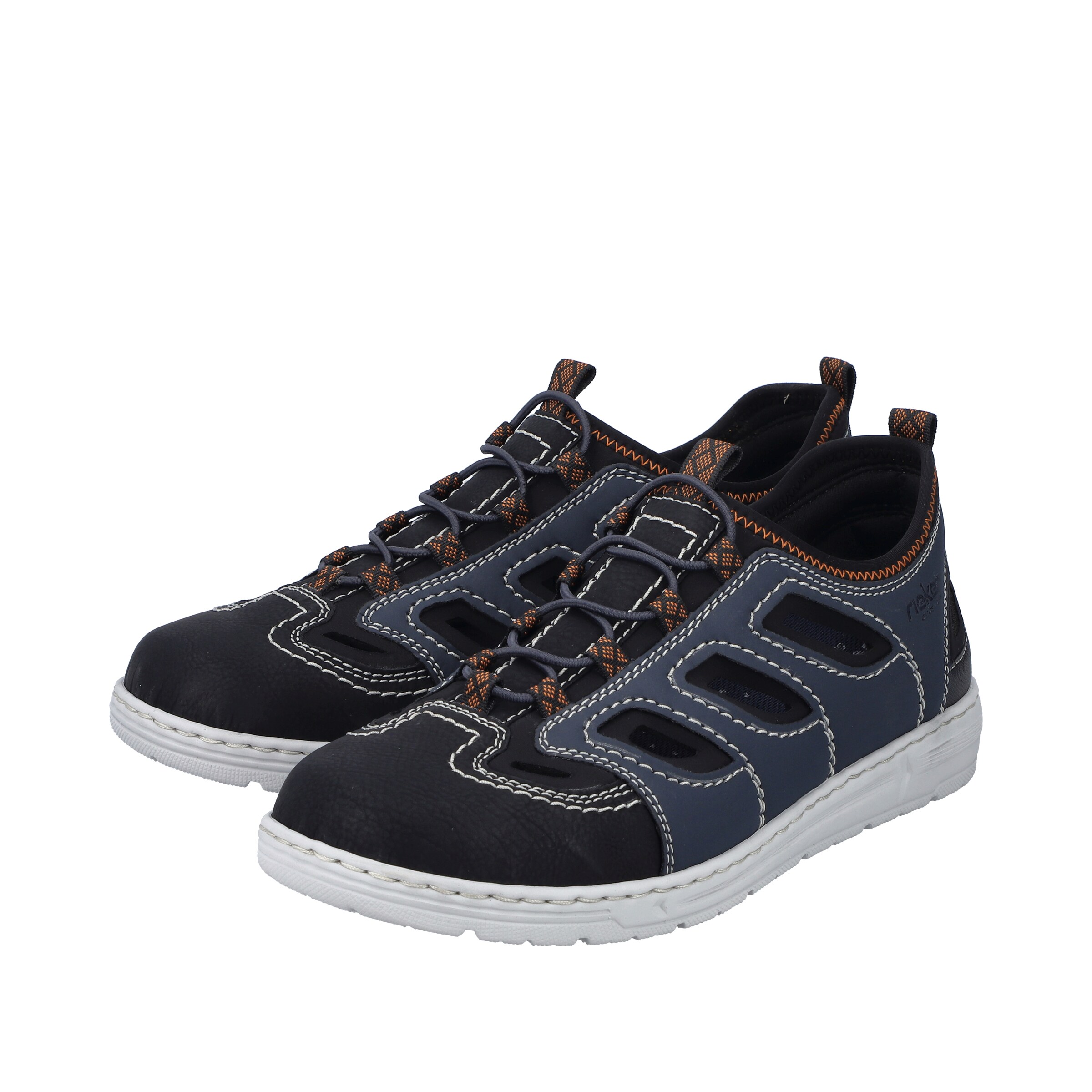 Rieker Slip-Ons ' 08665 ' in Blue