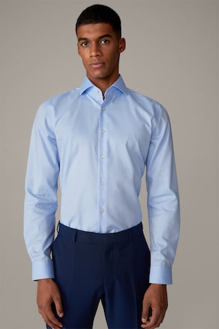 STRELLSON Slim fit Business Shirt 'Sereno' in Blue: front