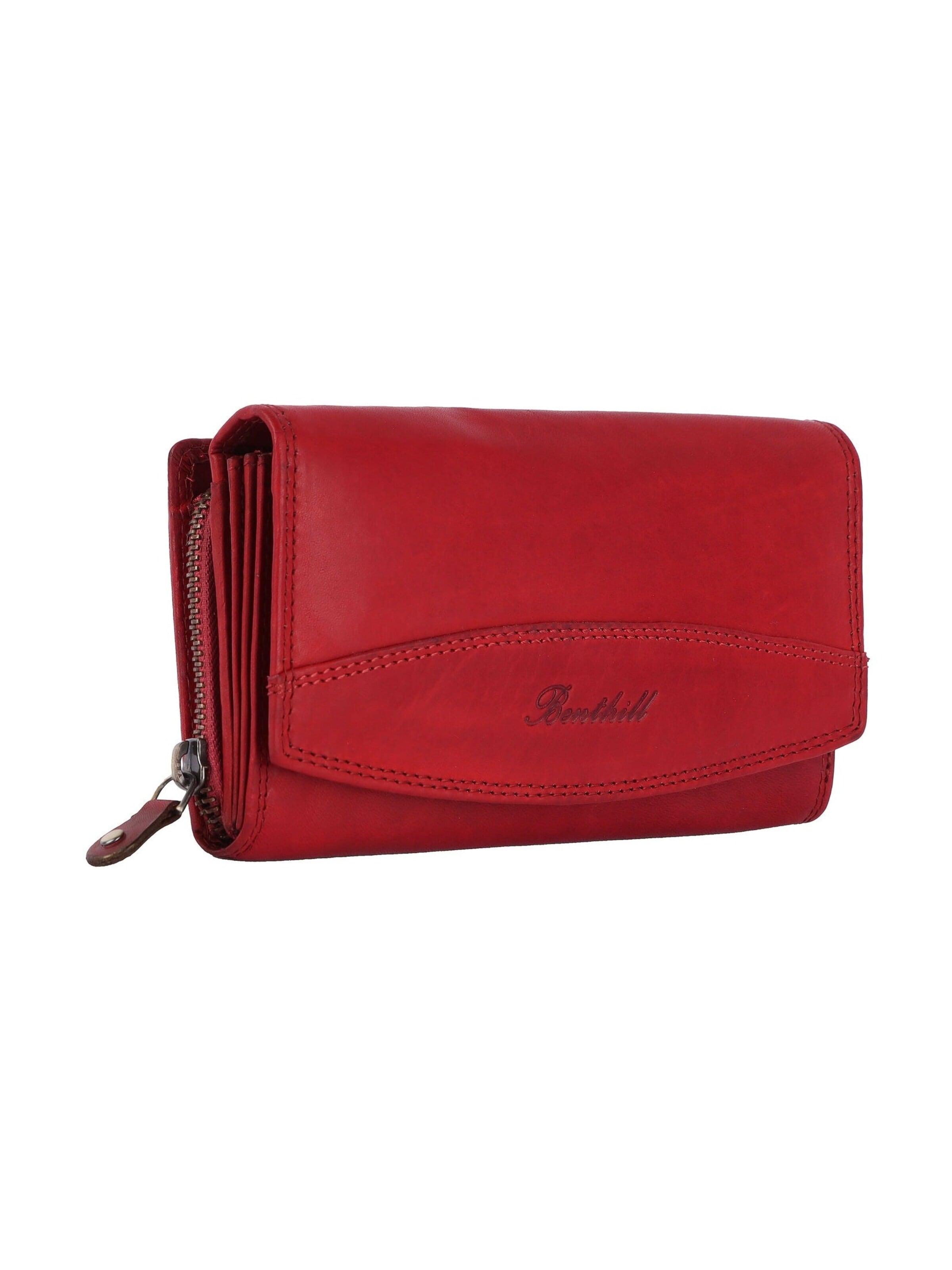 Benthill Wallet in Red: front