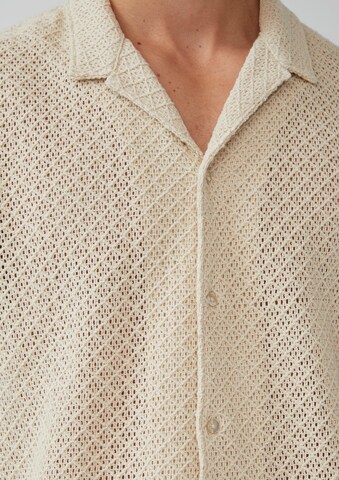 s.Oliver BLACK LABEL Comfort fit Button Up Shirt in Beige