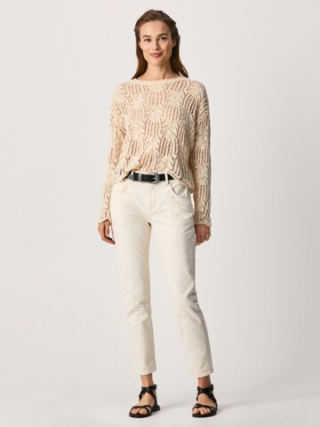 Coupe slim Jean Pepe Jeans en beige