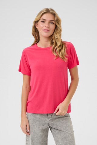 Kaffe Shirt in Roze: voorkant