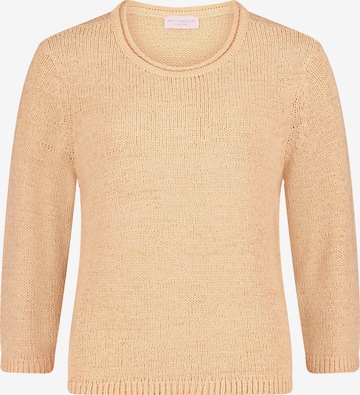 Pullover di Betty Barclay in arancione: frontale