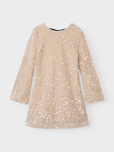 NAME IT Robe en champagne / noir, Vue avec produit
